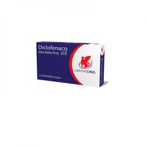 Diclofenaco 50Mg X 5 Supositorios (LCh)