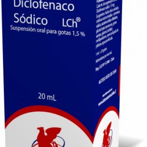 Diclofenaco Gotas orales 25mL (LCh)
