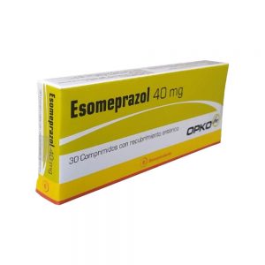 Esomeprazol 40 mg x 30 comprimidos con recubrimiento entirico (Opko)