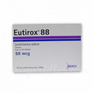 Eutirox 88 mcg x 50 comprimidos (Merck)
