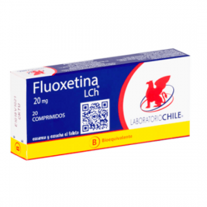 Fluoxetina 20 Mg X 20 Comprimidos (Laboratorio Chile)
