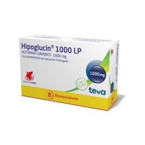 Hipoglucin Lp 1000 mg x 30 Comprimidos de liberación prolongada (LCh)