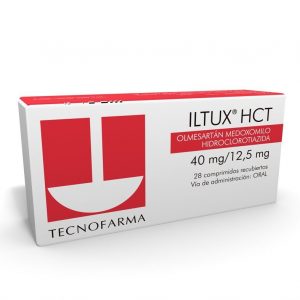Iltux HCT 40/12,5 x 28 comprimidos recubiertos (Tecnofarma)