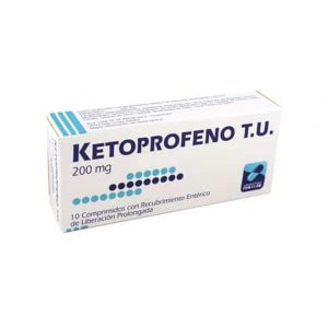 Ketoprofeno TU 200Mg X 10 Comprimidos de liberación prolongada (Mintlab)