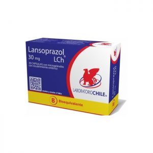 Lansoprazol 30 mg x 30 cápsulas con microgránulos con recubrimiento entérico (LCh)