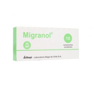 Migranol X 10 comprimidos recubiertos (Bago)
