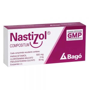 Nastizol compositum x 6 comprimidos (Bagó)