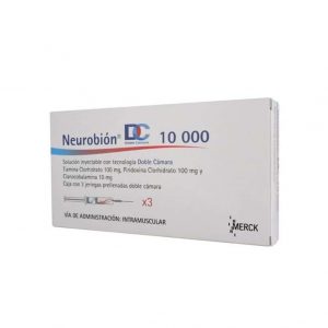 Neurobion 10000 X3 ampollas inyectables (Merck)