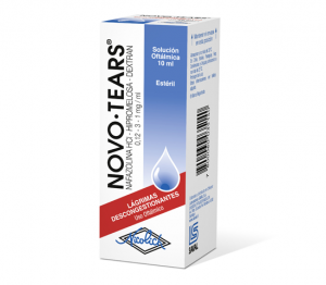 NovoTears solución oftálmica 10 ml (Saval)