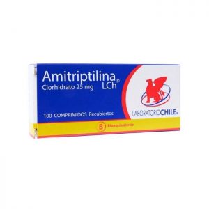 Amitriptilina 25 mg x 100 comprimidos recubiertos (LCh)