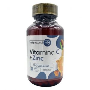 Vitamina C + Zinc x 120 cápsulas