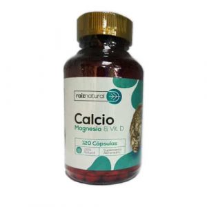 Calcio Magnesio Vitamina D x 120 cápsulas