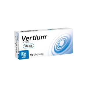 Vertium 25mg x 10 comprimidos