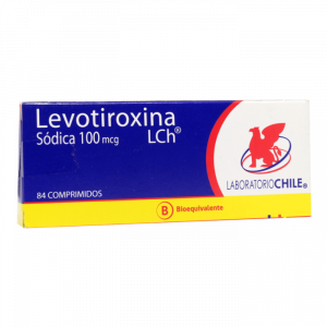 Levotiroxina Sódica 100 mcg x 84 Comprimidos