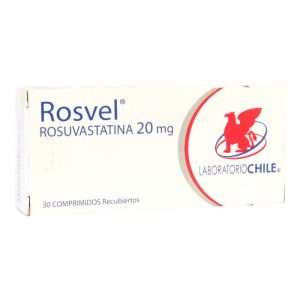 Rosvel 20 mg x 30 comprimidos recubiertos (Lab. Chile)