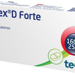 Valaplex D forte 160/25 x 30 comprimidos recubiertos (Lab. Chile TEVA)
