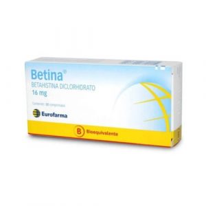 Betina 16mg x 30 comprimidos (Eurofarma)