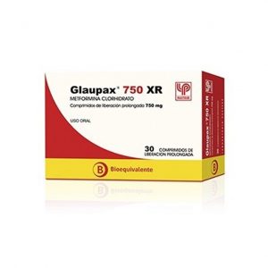 Glaupax XR 750mg x 30 comprimidos de liberación prolongada