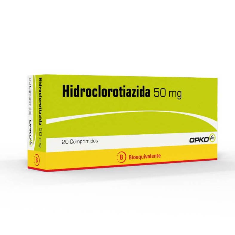 Hidroclorotiazida 50 mg x 20 comprimidos (Opko)