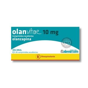 Olanvitae 10 mg x 28 comprimidos recubiertos (Galenicum Chile)