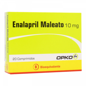 Enalapril 10 mg x 20 comprimidos (Opko)