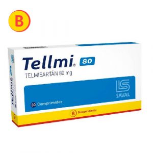 Tellmi Telmisartán 80 mg x 30 Comprimidos