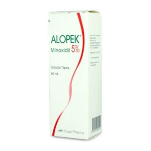 Alopek 5% Solución Tópica Minoxidil 60 ml