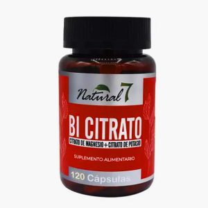 Bi Citrato magnesio + potasio x 120 cápsulas N7