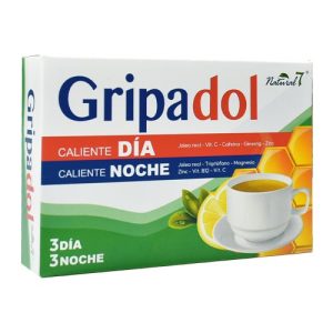Gripadol limonada caliente día noche x 6 sobres
