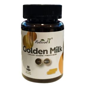 Golden Milk x 60 Capsulas (Curcuma + jengibre + Pimienta Negra) N7