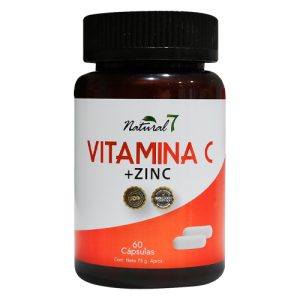 Vitamina C + Zinc x 60 Cápsulas N7